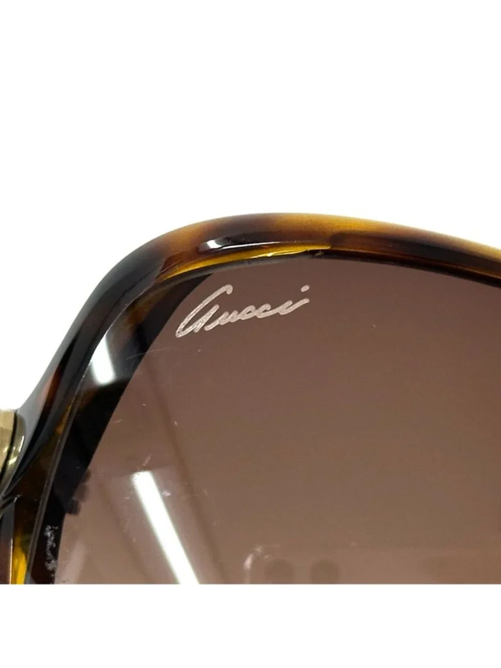 Gucci Sunglasses Bree Brown S Tortoiseshell Pattern GG Eyewear